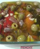 Ensalada de pimientos tricolores Solariega