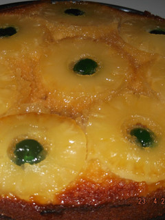 Una foto de Torta invertida de ananá