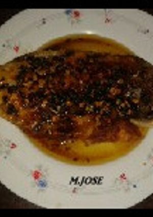 Una foto de Lubina a la plancha