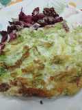Omelette de endibias con jamón
