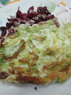 Una foto de Omelette de endibias con jamón