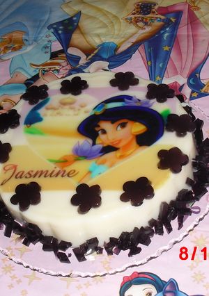 Una foto de Gelatina de leche
