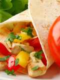Burritos de pollo