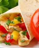 Burritos de pollo