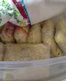 Tamales de masa de verduras ligeros