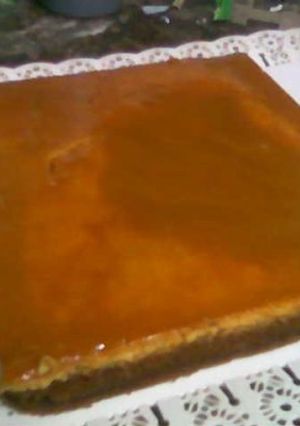 Una foto de Chocoflan