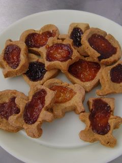 Una foto de Galletas con mermelada