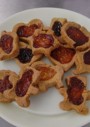 Una foto de Galletas con mermelada