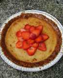Cheesecake con chocolate blanco
