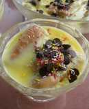 Postre con bizcochos sabor a café