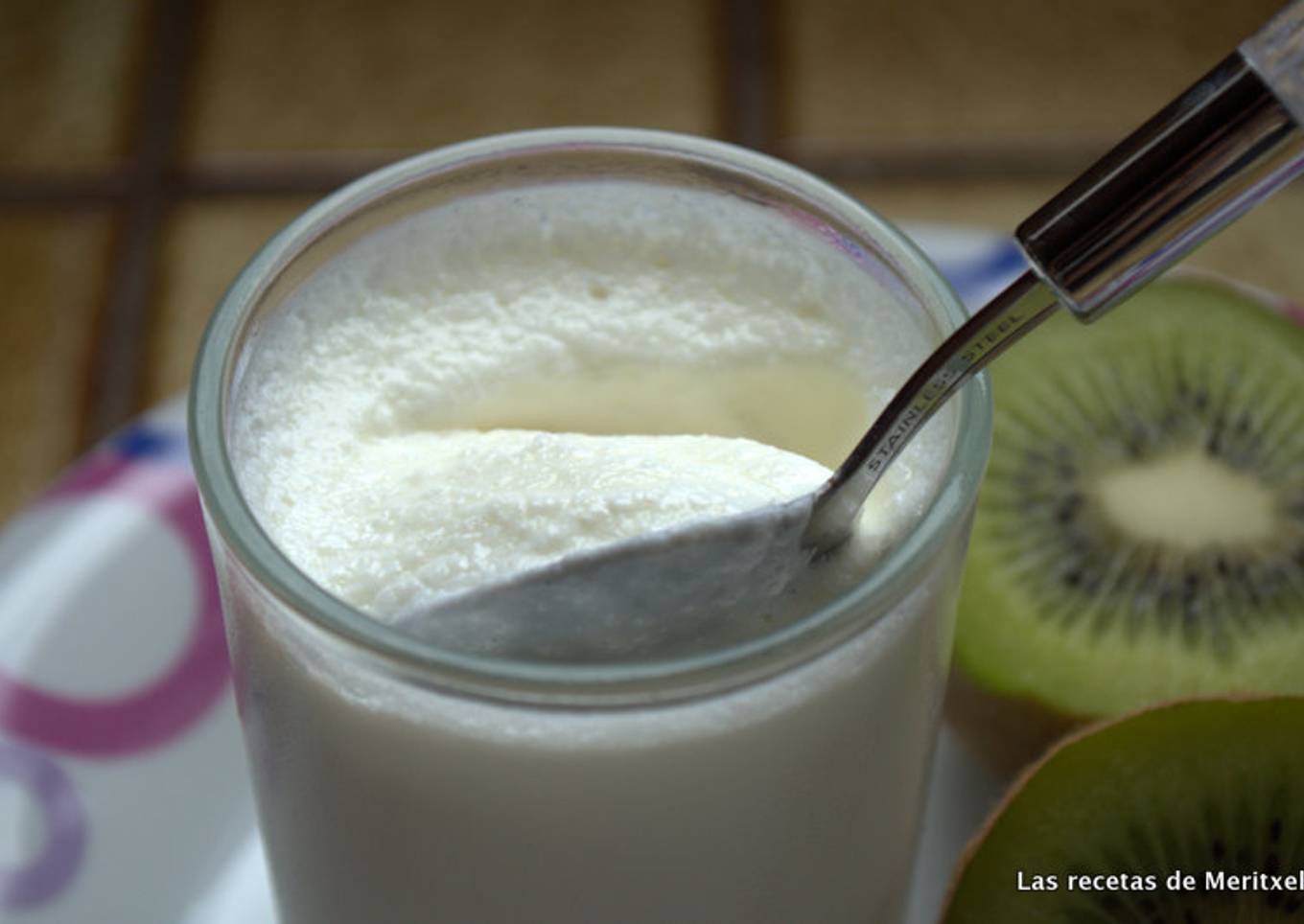 Yoghurt natural para el desayuno