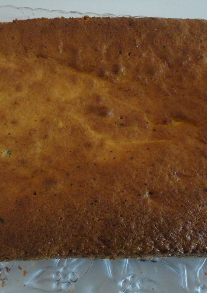 Una foto de Pastel de calabaza con pepitas de chocolate