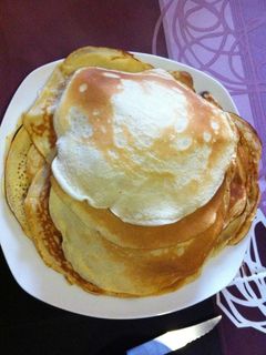 Una foto de Masa de crepes casera