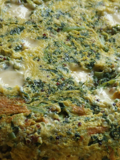 Foto principal de Tortilla de verduras, quinoa y queso