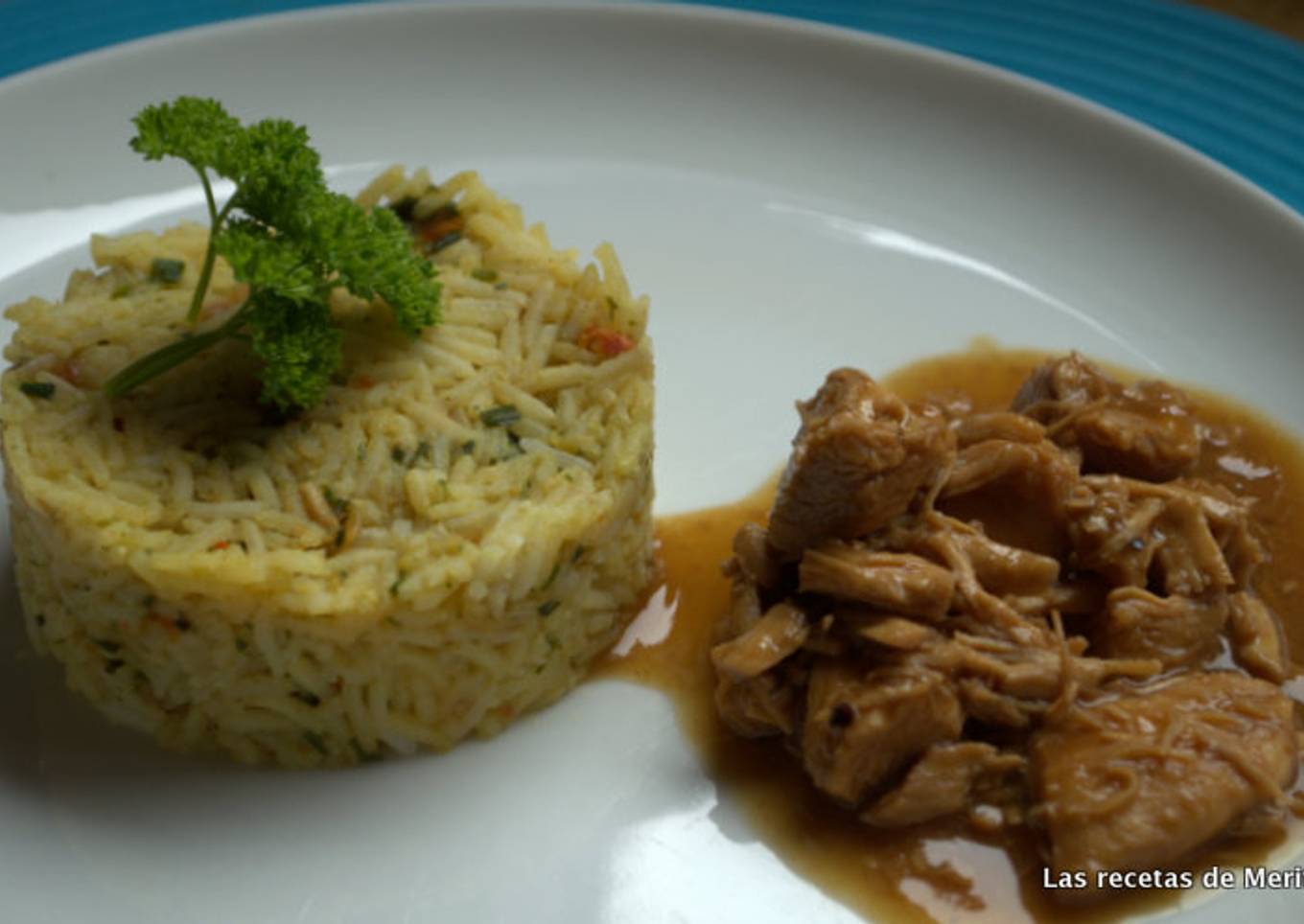 Pechugas de pollo con miel y salsa de soja