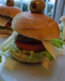 Minihamburguesas de ternera y queso viejo de oveja