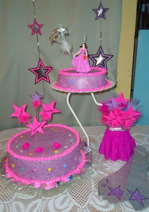 Una foto de Torta de bizcochuelo