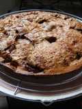 Clafouti de manzanas de estación