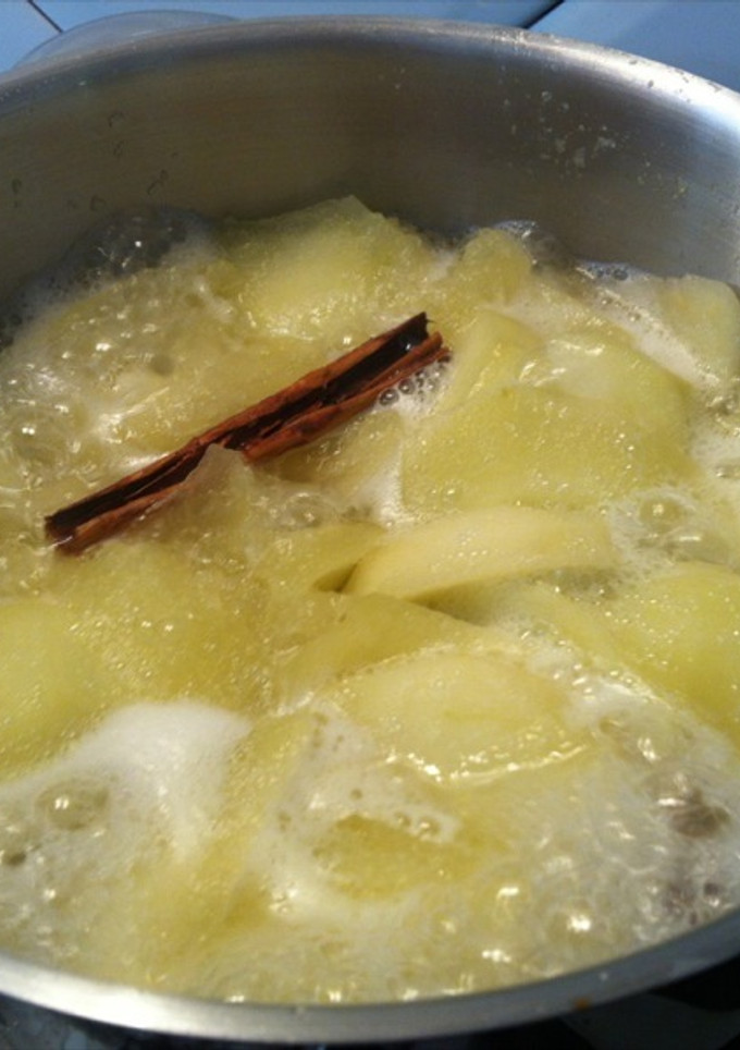Una foto de Compota de manzanas