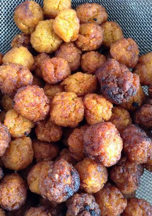Una foto de Palomitas de plátano macho