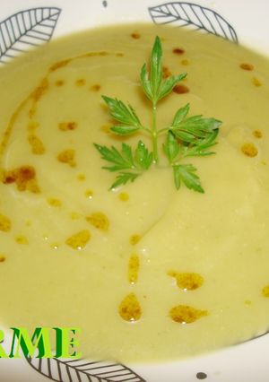 Una foto de Crema de calabacin sencilla para dieta
