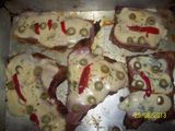 Matambre a la pizza con papas asadas a la española