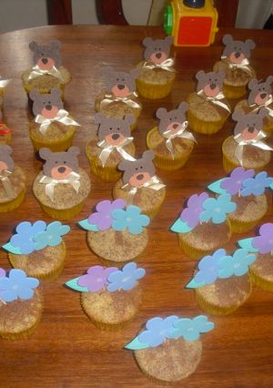 Una foto de Ponquesitos de chocolate