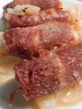 Filetes de rape envueltos en jamon serrano