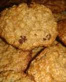 Cookies de avena y pasas