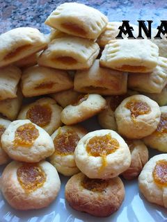 Una foto de Rellenitas y pepas con mermelada de zapallo