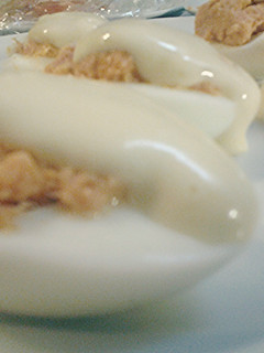 Una foto de Huevos rellenos de la abuela