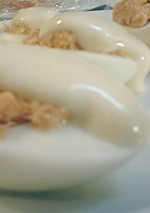 Una foto de Huevos rellenos de la abuela