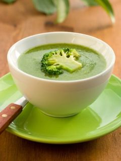 Una foto de Crema de brócoli
