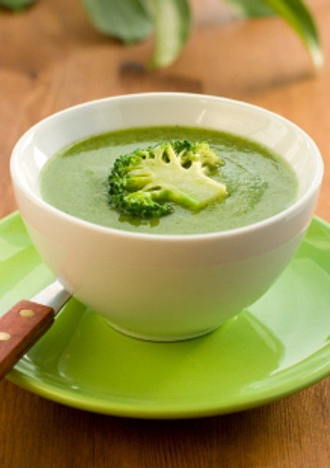 Una foto de Crema de brócoli