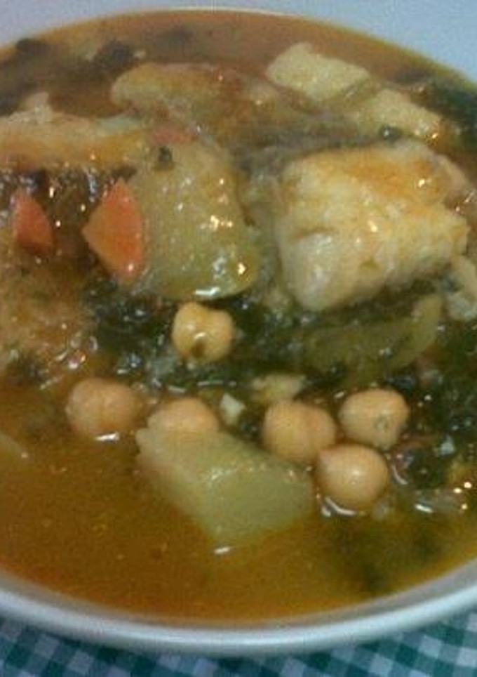 Una foto de Cocidito con bacalao