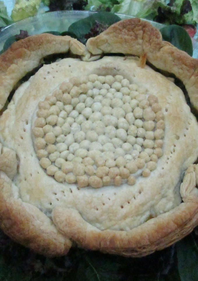 Una foto de Tarta de Espinaca