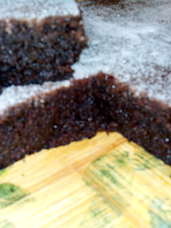Una foto de Bizcocho de mus de chocolate