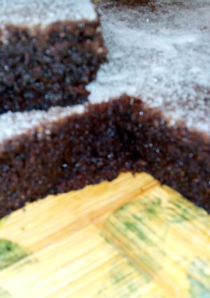 Una foto de Bizcocho de mus de chocolate