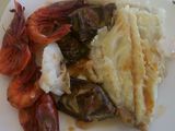 Merluza con gambas rápida