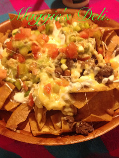 A picture of Mexican Nachos.