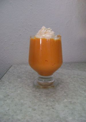 Una foto de Mousse de Mamey