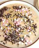 Postre de nísperos y piña