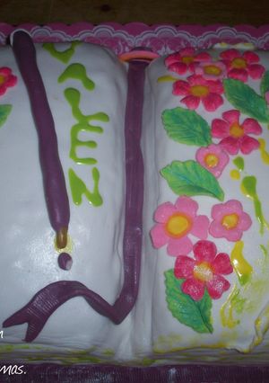 Una foto de Torta artesanal libro
