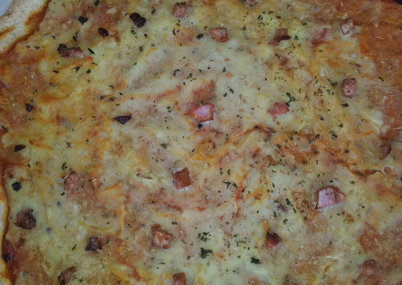 Pizza de berenjena para diabéticos