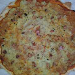 Una foto de Pizza de berenjena para diabéticos