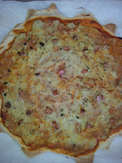 Una foto de Pizza de berenjena para diabéticos