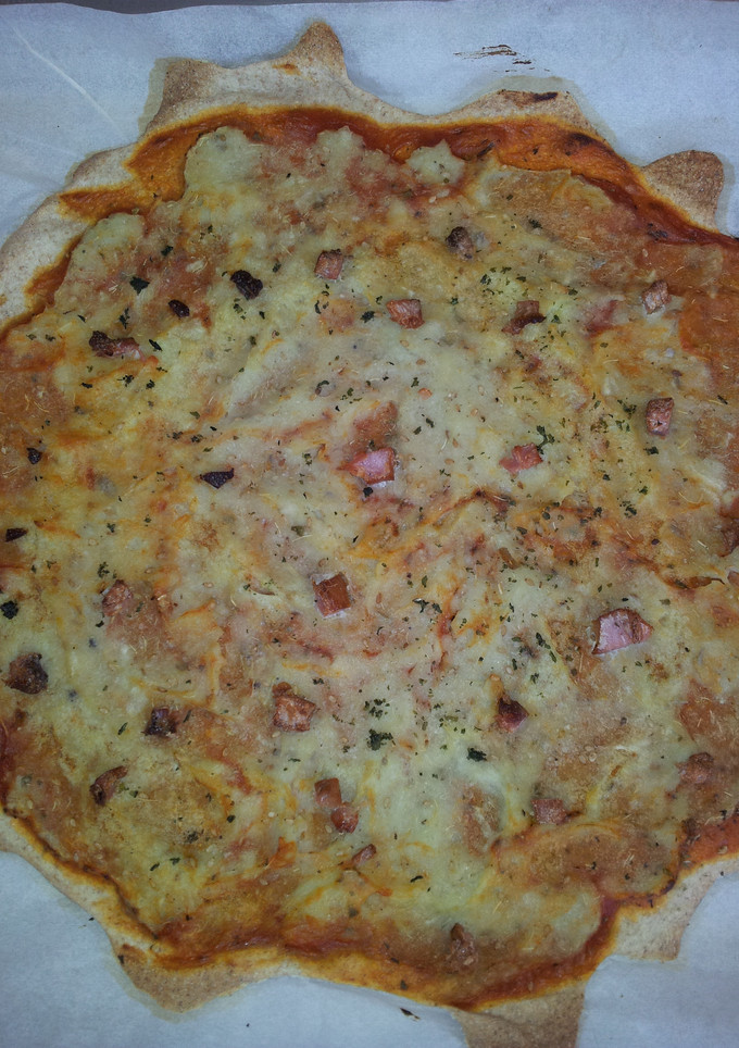Una foto de Pizza de berenjena para diabéticos
