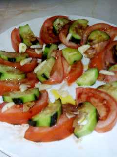 Una foto de Ensalada pobre