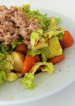 Una foto de Ensalada rápida y rica