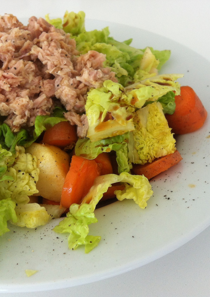 Una foto de Ensalada rápida y rica